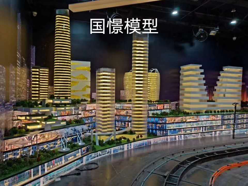 绥滨县建筑模型